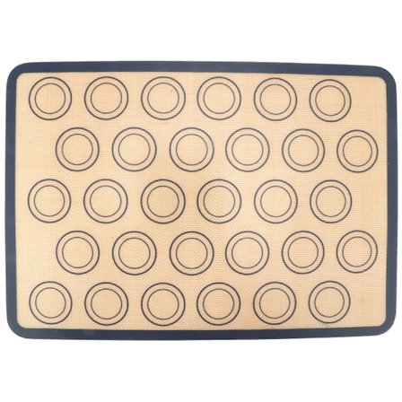 Bageplade af silikone Genanvendelig NonStick ovnplade Varmebestandig bageform 42x29,5 cm