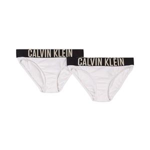 Kids - Calvin Klein 2-Pack White Briefs 12-14 Years - Underwear - 12-14 years - White - Mädchen