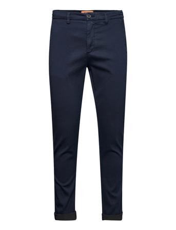 Hunt Soft String Pant Chinos Bukser Blå Mos Mosh Gallery