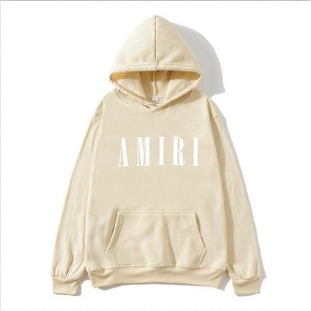 Amiri Tröja Tryckt Hoodie Lös Tröja Hoodie Skjorta Topp
