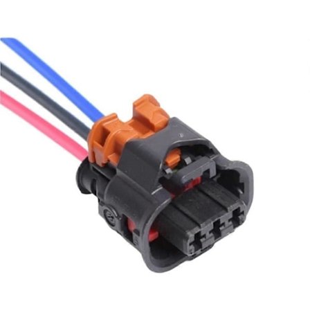 Autokabelstik Kompatibelt med Citroen 3-benet stik til tændspole 13801763 F872100