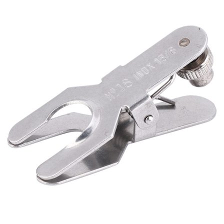 Klemme i rustfritt stål for laboratorieklemme for klemme i glasskule, laboratorieverktøy 18#