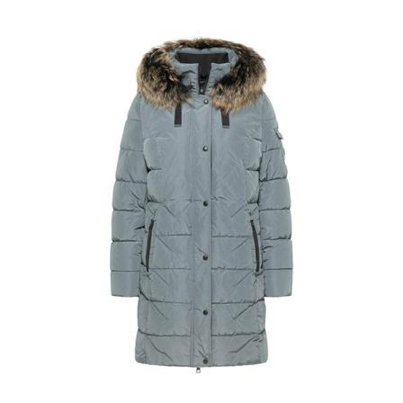 Lebek Jas , Grijs , Dames , Maat: 4XL Parka Jassen