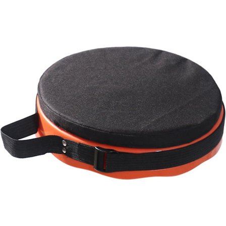 Hopfällbar pall Sittdyna Sittdyna för stol Teleskopisk pallkudde Inomhus Utomhus Stadion Pallöverdrag Runda för Backpacking Sovrum