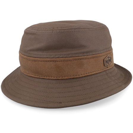 MJM Hats - Marron bucket Chapeau - Max 41 Cotton 4 Green Bucket @ Hatstore