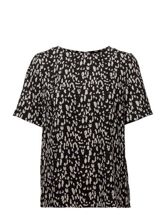 Slfleola Ss Top B Black Selected Femme