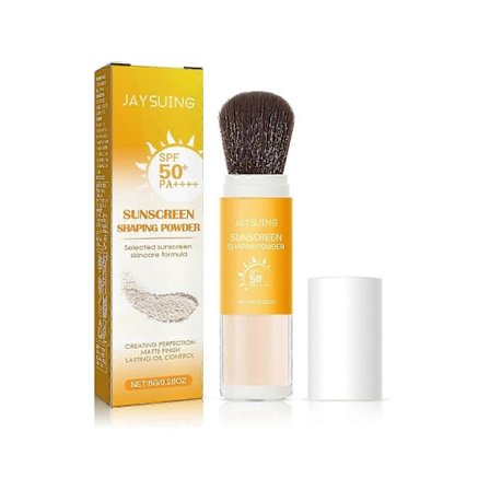 Jayswing Skyddande Fixeringspuder för Makeup, Svettresistent, Hållbar Oljekontroll, Vattentät, Concealer, Naturligt Fixeringspuder för Makeup