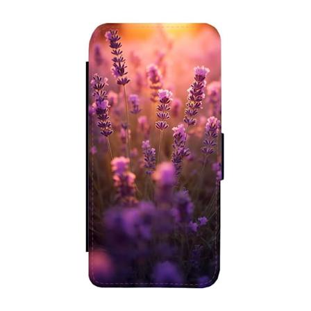Blommor Lavendel iPhone 11 Pro Plånboksfodral multifärg