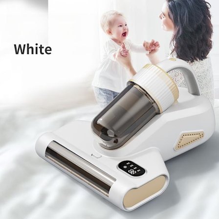 Mini Anti-Mide Støvsuger - Madras Støvmide Støvsuger (Hvid)