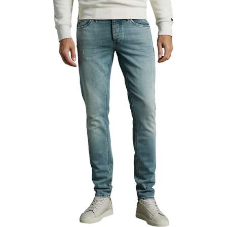 Cast Iron, Slim-fit Jeans Blauw, Heren, Maat:W31 L36