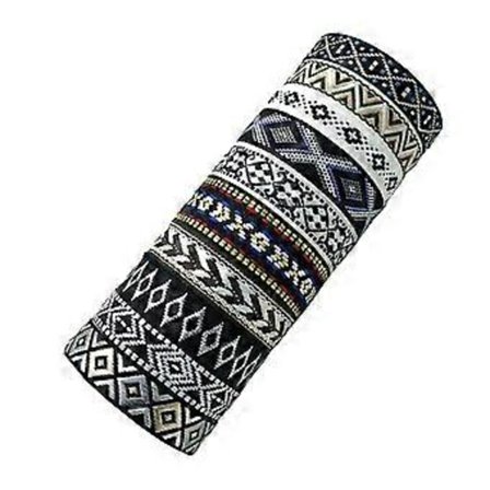 Sæt med 10 Assorterede Bøhmiske Armbånd Håndlavede Flettede Armbånd Mode Armringe Tilbehør til Daglig Brug og Fest (B10 7)