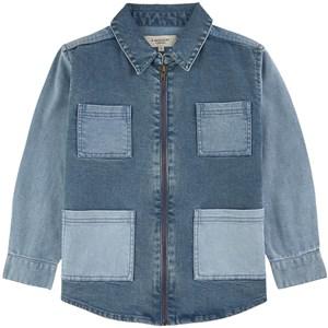 A Monday in Copenhagen Blue Anton Denim Shirt 2 Years - Tops - 2 years - Blue