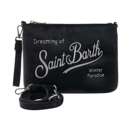 MC2 Saint Barth, Clutch Czarny, Kobieta, Rozmiar: ONE Size