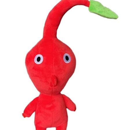 Pikmin 4 søde plysdukker til juicefans, gaver til børn og voksne, hjemmets sofa dekoration Red