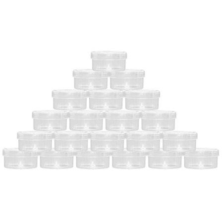 Matkameikkien näytteiden säilytysastiat kierrekorkilla, monikäyttöiset tyhjät muoviset kosmetiikka-astiat, BPA-vapaat, eivät vuoda, 