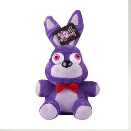 Five Night At Freddy Fnaf Söta plyschleksaker Speldocka 18 CM Bonnie Bear Foxy Tecknad stoppade dockor Freddy Leksaker För Barn Presenter Purple 
