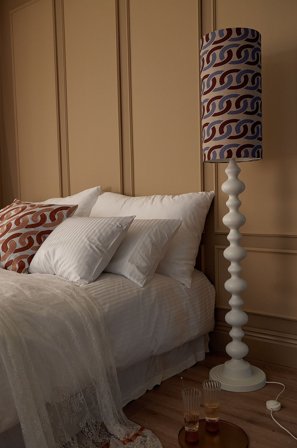 Staycation - Lampefod Shallow - Hvid - Lampefødder - Fra Homeroom