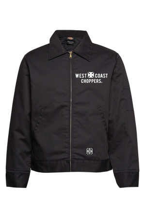 Arbeitsjacke West Coast Choppers Lined Schwarz M