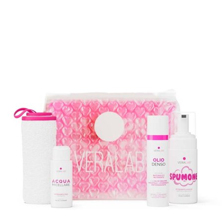 Veralab Kit Viso Kit Pelle Pulita - Cofanetto Detergente