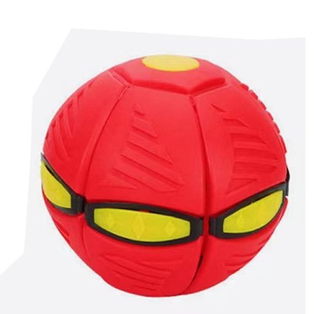 Muuttuva pomppupallo - 1 kpl, koko: 16*16*16cm, TPR-materiaali, punainen