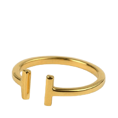 Syster P Strict plain bar ring Ringar Dam Guld ONESIZE