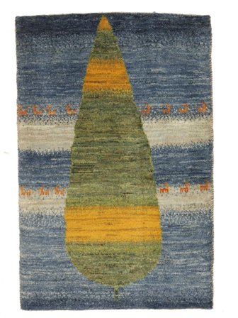 Gabbeh Matta 63X93 Ull