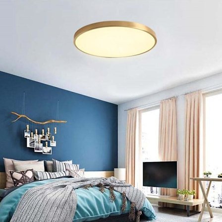 50cm Hengelampe Design Flush Mount Lysarmatur Metall Moderne