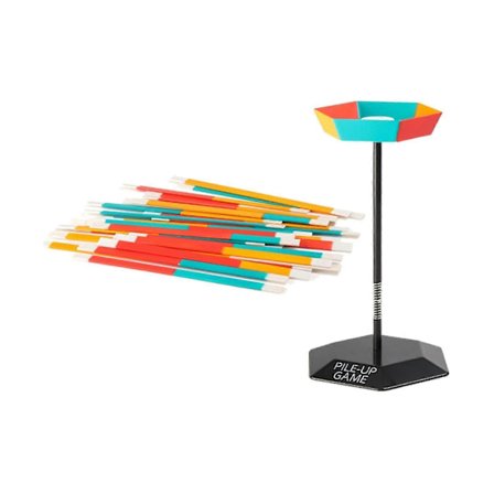 Sticks Stack Spel Balansträning Leksaker Kreativt Interaktionsspel Stapla Spel Balanserande Leksak för Familj Vuxna Fester Barn-Bra