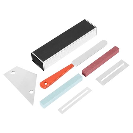 Gitar Luthier Verktøy Inkludert Båndutjevningsbjelke, Gitar Båndfil, Rocker Og Gripebrettbeskyttere, g