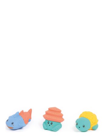 Bath Animals - 3 Pcs Patterned Ludi
