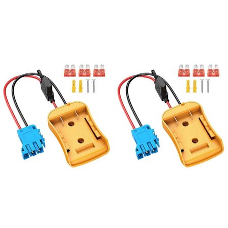 Adapter för Peg-Perego, 12AWG-kabel med 40A-säkring