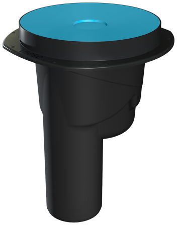 Vieser One DN 75 Gulvsluk vertikal, Innendørsavløp