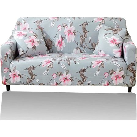 Elastiskt sofföverdrag, stretchsofföverdrag för 1-sits L-formad hörnsoffa kräver två