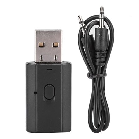 Langaton Bluetooth 5.0 Vastaanotin Lähetin Kannettava Koti Auto AUX Audio-adapteri
