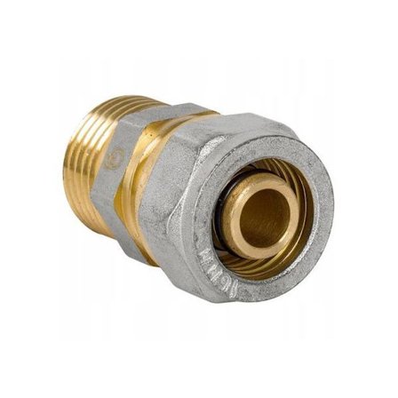 Gängad PEX-koppling 16 x 1/2 GZ, diamantad