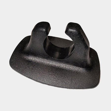 Århållare till gummibåt, bakre