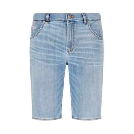 Armani Exchange, Shorts 3Kzj 80-Z1Fcz Blauw, Heren, Maat:W32