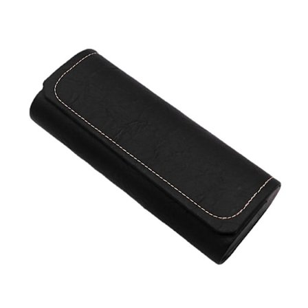 Hård brilleetui, letvægts bæreetui, egnet til både mænd og kvinder, sort