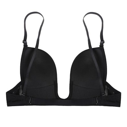 Kvinder Dyb U-bh Push Up Multiway Sømløs Lavtsnittet Bh