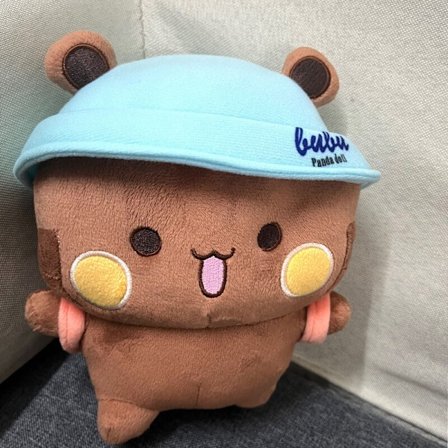 Söt Yier Bubu dudu Björn Plyschleksak 20 cm Tecknad Panda Björn Plyschdocka mjuk