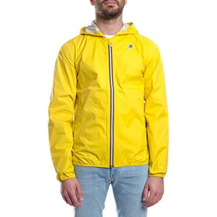 K-Way, Light Jackets Geel, Heren, Maat:L
