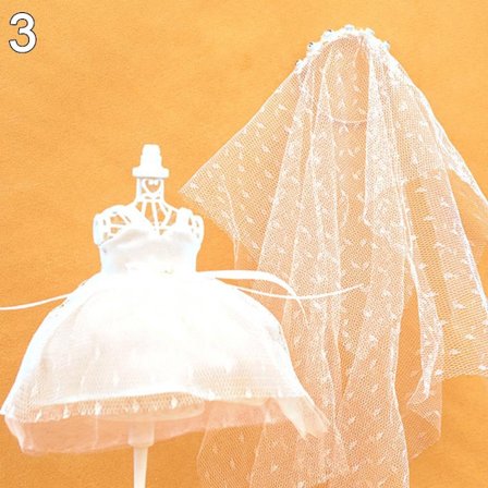 Dockkläder Bröllopsklänning 3 3