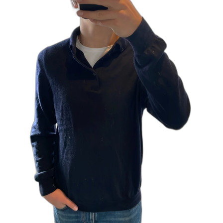 Mörkblå tröja från Gran Sasso