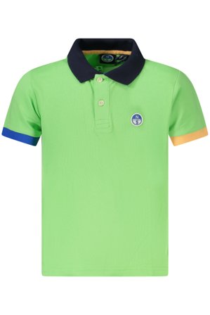 North Sails Polo Maniche Corte Bambino Verde