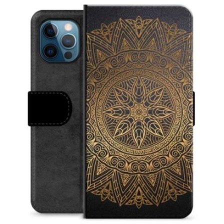 iPhone 12 Pro Premium Plånboksfodral - Mandala