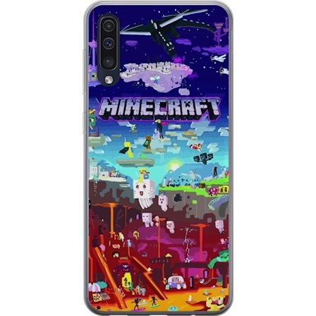 Yhteensopiva Puhelinkuori Samsung Samsung Galaxy A50 MineCraft