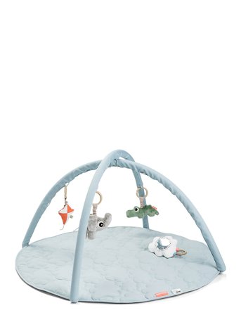 Done by Deer Activity Play Mat Playground Blue - Blue - Ø 90X H 48CM
