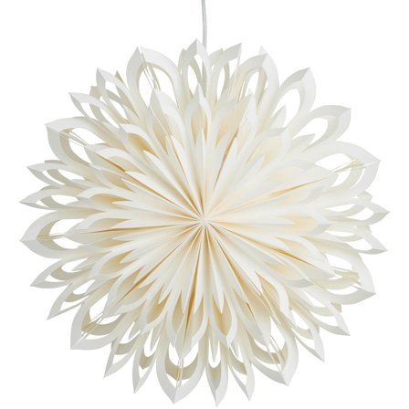 Watt & Veke - Julestjerne Clara 50 cm vit P1145001 Hvit