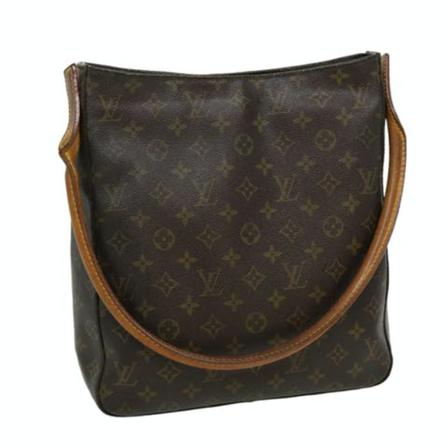 Louis Vuitton Vintage, Pre-owned Bag Bruin, Dames, Maat:ONE Size,Canvas