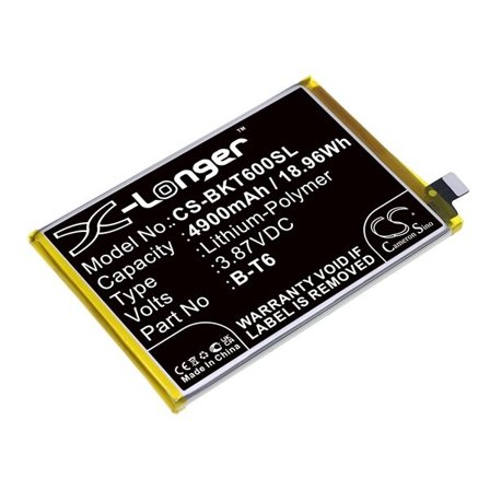 Batteri till SmartPhone, Mobil för VIVO IQOO Z6 5G, I2127